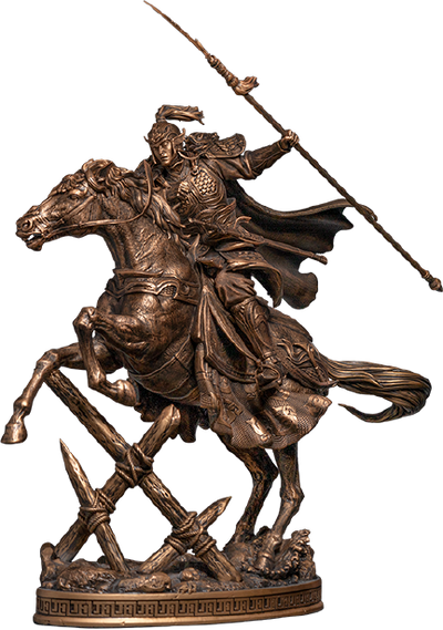 Three-Kingdoms Generals Zhao Yun Bronzed Edition – Infinity Studio – ActionFigure Brasil — detalhe do produto