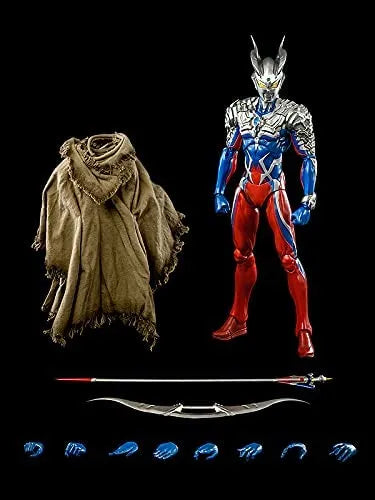 THREEZERO X - TAKAGI AKINORI - ULTRAMAN ZERO (THREEZERO)ㅤ – ThreeZero – ActionFigureBrasil — ângulo diferente