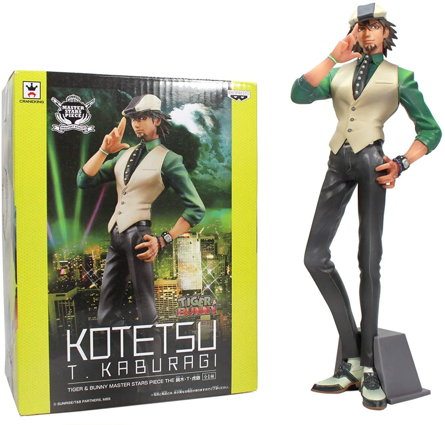 Tiger & Bunny - Kaburagi T. Kotetsu - Master Stars Piece (Banpresto)ㅤ – Banpresto – ActionFigure Brasil