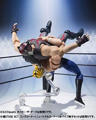 Tiger Mask W - Tiger Mask - S.H.Figuartsㅤ – Bandai – ActionFigureBrasil — ângulo diferente