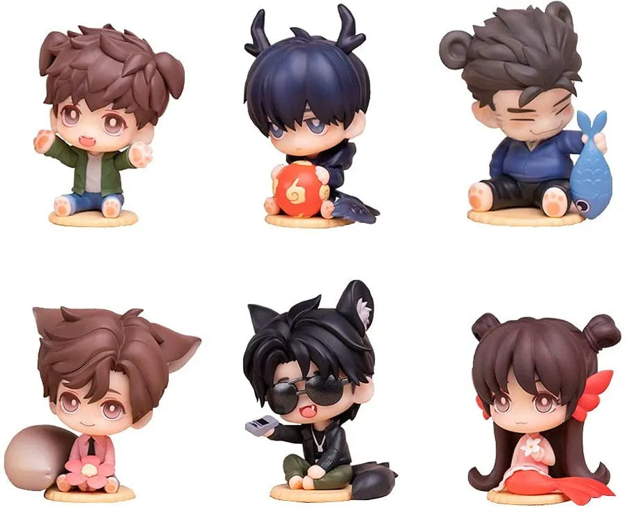 TIME RAIDERS - Cute Animal Chibi Figure Series Set of 6 (Myethos)ㅤ – Myethos – ActionFigureBrasil