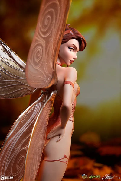 Tinkerbell (Fall Variant) - LIMITED EDITION: 2000 – Sideshow Collectibles – ActionFigure Brasil — ângulo diferente