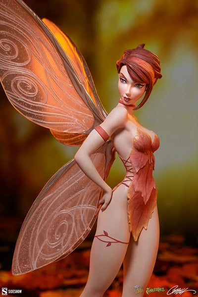 Tinkerbell (Fall Variant) - LIMITED EDITION: 2000 – Sideshow Collectibles – ActionFigure Brasil — ambientada