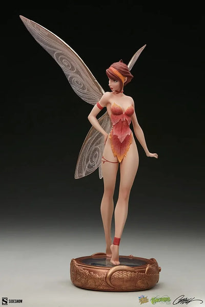 Tinkerbell (Fall Variant) - LIMITED EDITION: 2000 – Sideshow Collectibles – ActionFigure Brasil — ângulo diferente