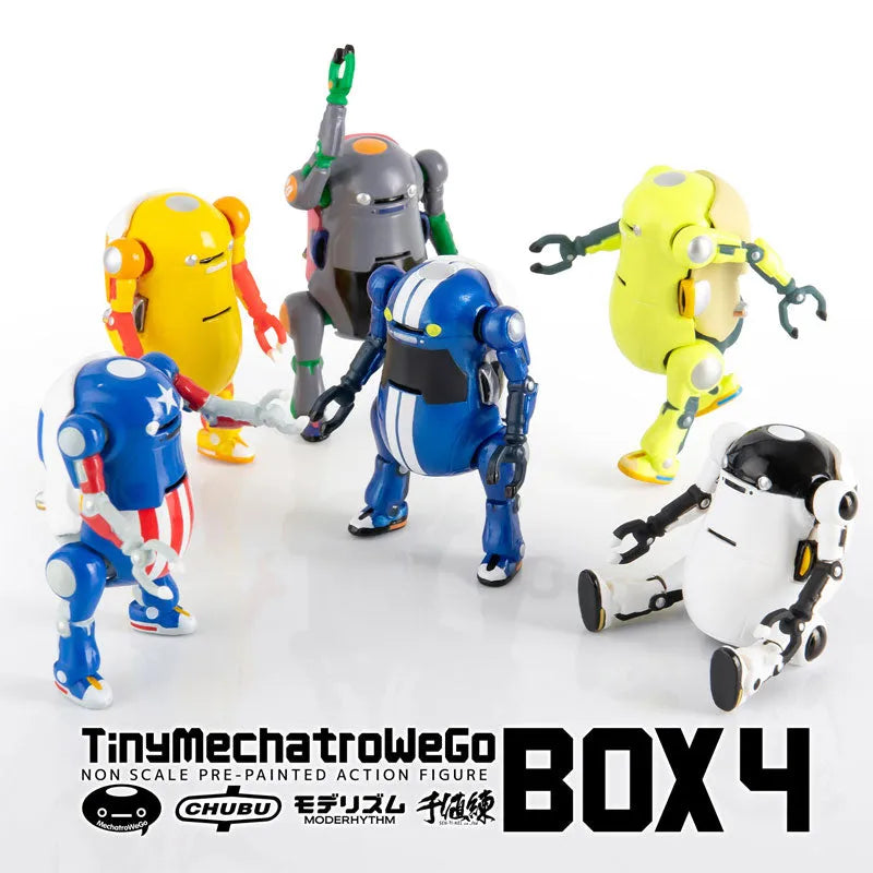 Tiny Mechatro - WeGo 4 - Set of 6 (Sentinel)ㅤ – Sentinel – ActionFigureBrasil