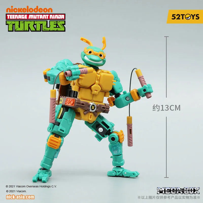 TMNT - MEGABOX - MB-19 - MICHELANGELO (52TOYS)ㅤ – 52TOYS – ActionFigureBrasil