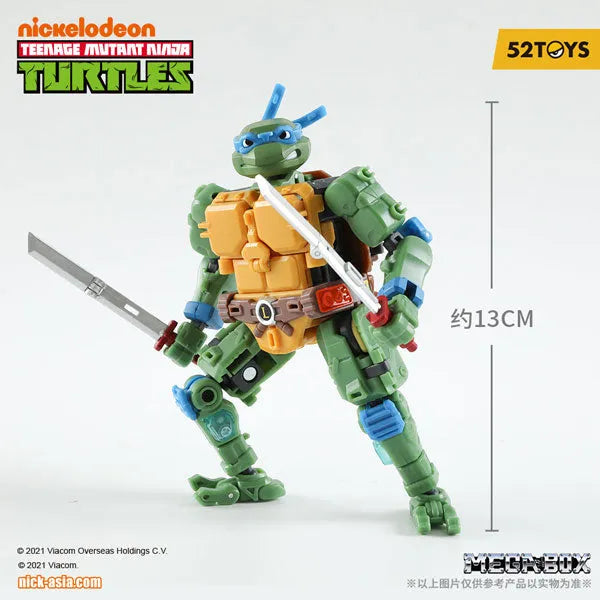 TMNT - MEGABOX - MB-21 - LEONARDO (52TOYS)ㅤ – 52TOYS – ActionFigureBrasil