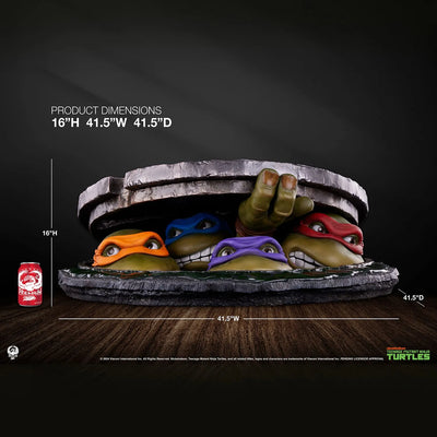 TMNT - Underground - LIMITED EDITION: 500 – PCS – ActionFigure Brasil — com base expositora