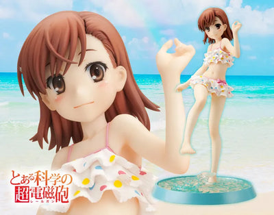 To Aru Kagaku no Railgun - Mikoto Misaka - 1/7 -  -Beach Side- Renewal Package (Kotobukiya)ㅤ – Kotobukiya – ActionFigure Brasil