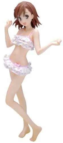 To Aru Kagaku no Railgun - Misaka Mikoto - Beach Queens - 1/10 - Swimsuit Ver. (Wave)ㅤ – Wave – ActionFigure Brasil
