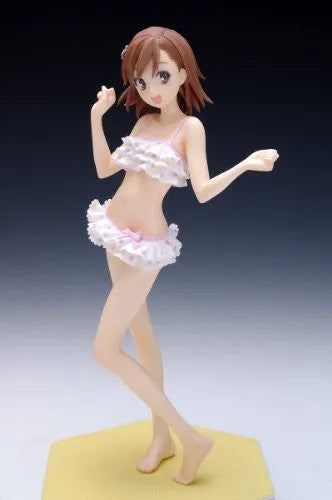 To Aru Kagaku no Railgun - Misaka Mikoto - Beach Queens - 1/10 - Swimsuit Ver. (Wave)ㅤ – Wave – ActionFigure Brasil