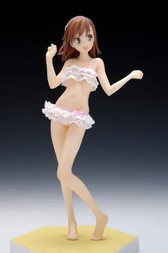 To Aru Kagaku no Railgun - Misaka Mikoto - Beach Queens - 1/10 - Swimsuit Ver. (Wave)ㅤ – Wave – ActionFigure Brasil