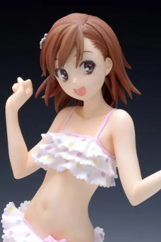 To Aru Kagaku no Railgun - Misaka Mikoto - Beach Queens - 1/10 - Swimsuit Ver. (Wave)ㅤ – Wave – ActionFigure Brasil
