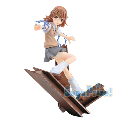 To Aru Kagaku no Railgun - Misaka Mikoto - LPM Figure (SEGA)ㅤ – Sega – ActionFigure Brasil