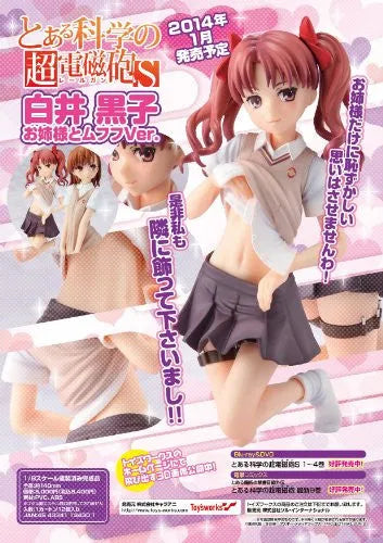 To Aru Kagaku no Railgun S - Shirai Kuroko - 1/8 - Oneesama to Mufufu ver. (Chara-Ani, Toy's Works)ㅤ – Chara-Ani – ActionFigure Brasil
