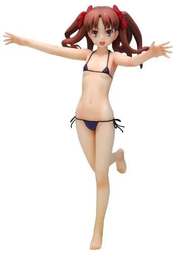 To Aru Kagaku no Railgun - Shirai Kuroko - Beach Queens - 1/10 - Swimsuit Ver. (Wave)ㅤ – Wave – ActionFigure Brasil