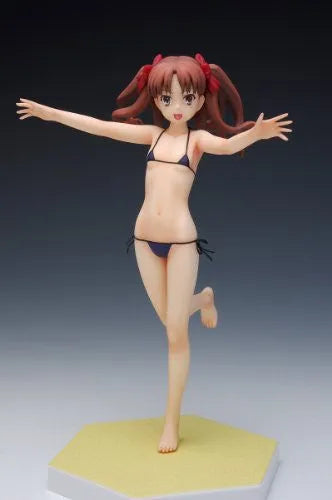 To Aru Kagaku no Railgun - Shirai Kuroko - Beach Queens - 1/10 - Swimsuit Ver. (Wave)ㅤ – Wave – ActionFigure Brasil