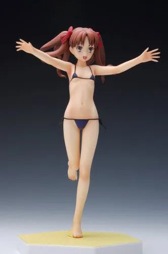To Aru Kagaku no Railgun - Shirai Kuroko - Beach Queens - 1/10 - Swimsuit Ver. (Wave)ㅤ – Wave – ActionFigure Brasil