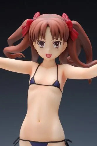 To Aru Kagaku no Railgun - Shirai Kuroko - Beach Queens - 1/10 - Swimsuit Ver. (Wave)ㅤ – Wave – ActionFigure Brasil
