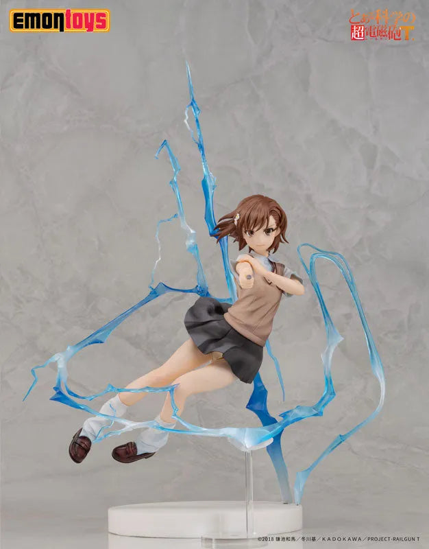 To Aru Kagaku no Railgun T - Misaka Mikoto - 1/7 (Emontoys)ㅤ – Emontoys – ActionFigure Brasil