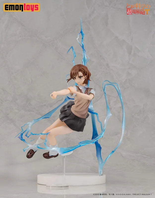 To Aru Kagaku no Railgun T - Misaka Mikoto - 1/7 (Emontoys)ㅤ – Emontoys – ActionFigure Brasil