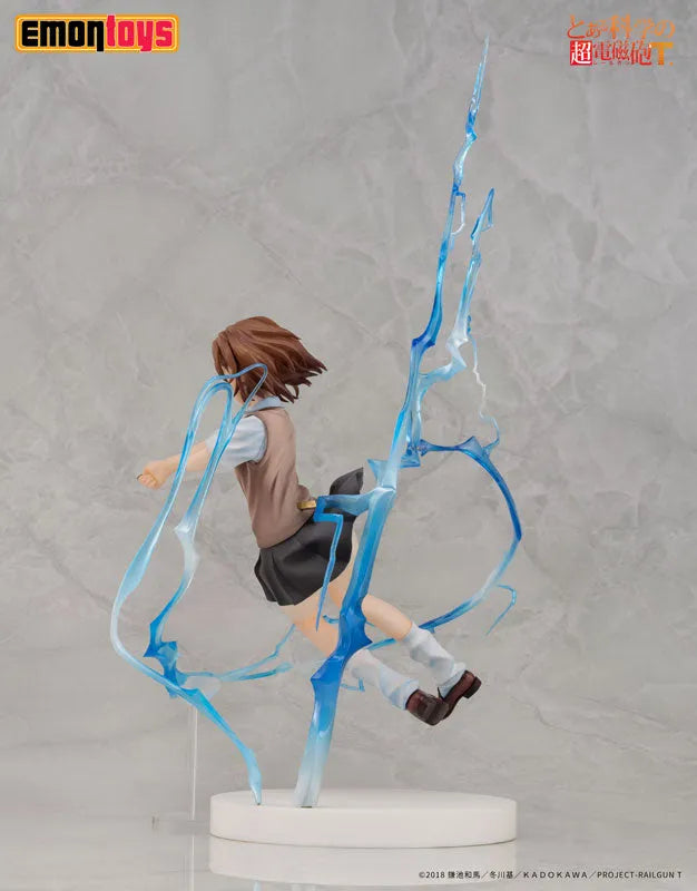 To Aru Kagaku no Railgun T - Misaka Mikoto - 1/7 (Emontoys)ㅤ – Emontoys – ActionFigure Brasil