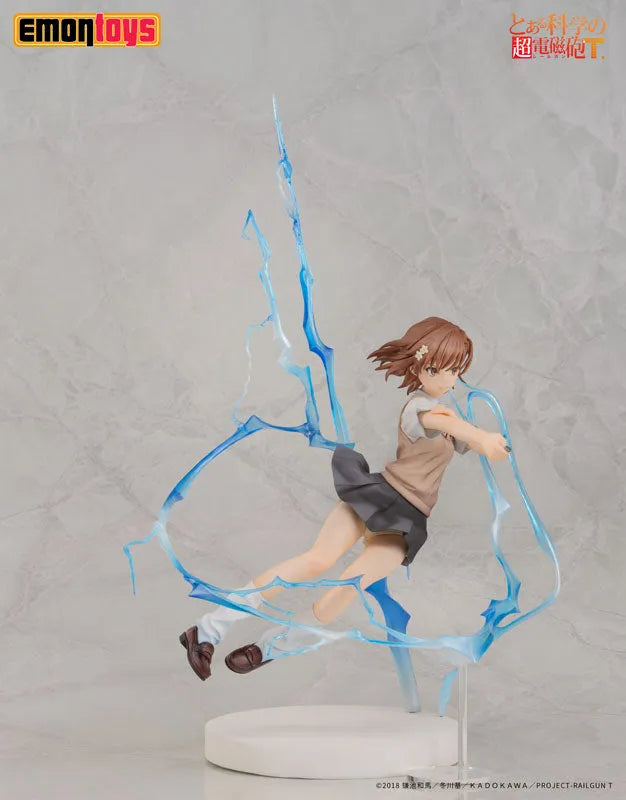 To Aru Kagaku no Railgun T - Misaka Mikoto - 1/7 (Emontoys)ㅤ – Emontoys – ActionFigure Brasil