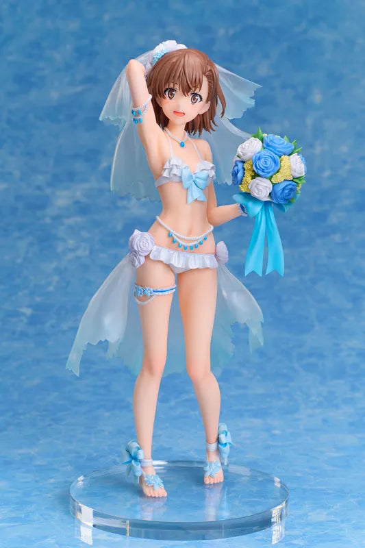 To Aru Kagaku no Railgun T - Misaka Mikoto - 1/7 - Wedding Swimsuit Ver. (A Dimension)ㅤ – A Dimension – ActionFigure Brasil