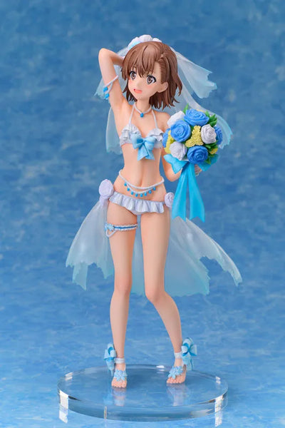 To Aru Kagaku no Railgun T - Misaka Mikoto - 1/7 - Wedding Swimsuit Ver. (A Dimension)ㅤ – A Dimension – ActionFigure Brasil — close
