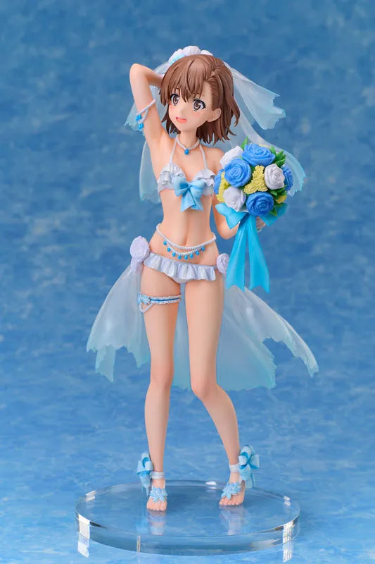 To Aru Kagaku no Railgun T - Misaka Mikoto - 1/7 - Wedding Swimsuit Ver. (A Dimension)ㅤ – A Dimension – ActionFigure Brasil