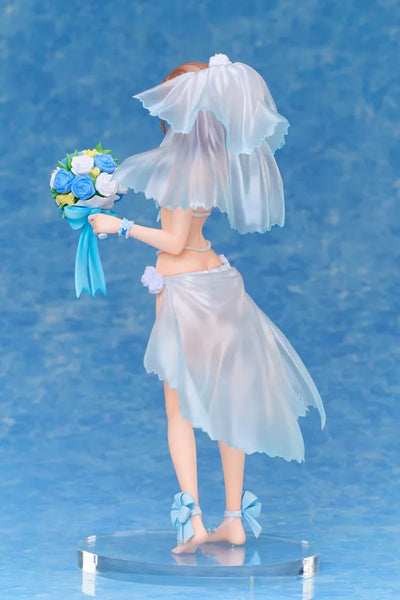 To Aru Kagaku no Railgun T - Misaka Mikoto - 1/7 - Wedding Swimsuit Ver. (A Dimension)ㅤ – A Dimension – ActionFigure Brasil — com base expositora