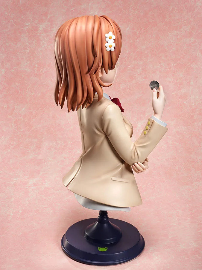 To Aru Kagaku no Railgun T - Misaka Mikoto - Bust - F:Nex - 1/1 (FuRyu) [Shop Exclusive]ㅤ – FuRyu – ActionFigure Brasil