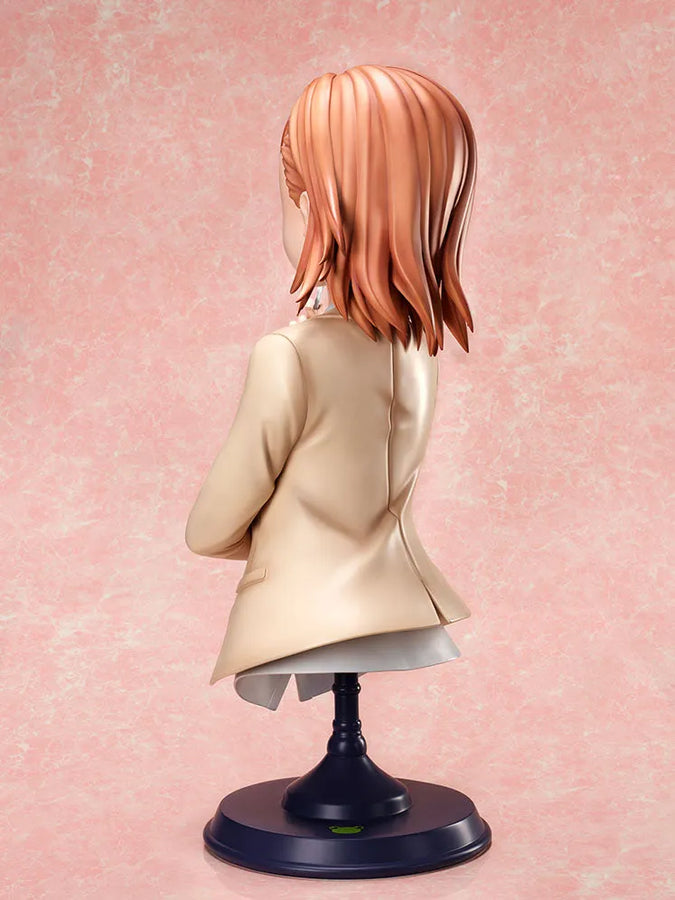 To Aru Kagaku no Railgun T - Misaka Mikoto - Bust - F:Nex - 1/1 (FuRyu) [Shop Exclusive]ㅤ – FuRyu – ActionFigure Brasil