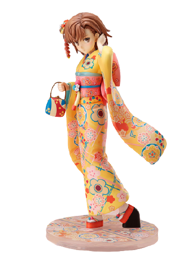 To Aru Kagaku no Railgun T - Misaka Mikoto - F:Nex - 1/7 - Furisode - Bonus Face Plate (FuRyu) [Shop Exclusive]ㅤ – FuRyu – ActionFigure Brasil