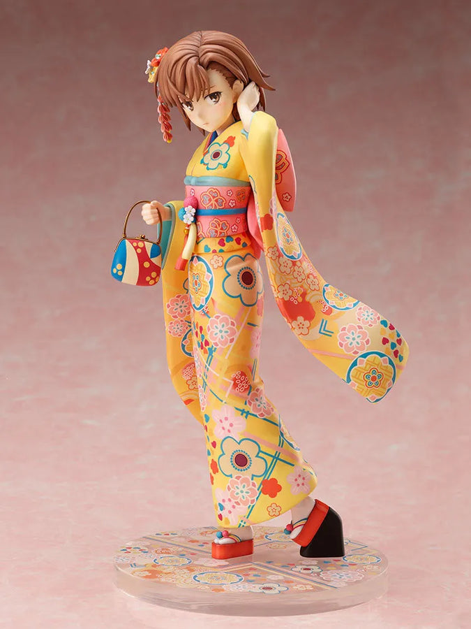 To Aru Kagaku no Railgun T - Misaka Mikoto - F:Nex - 1/7 - Furisode - Bonus Face Plate (FuRyu) [Shop Exclusive]ㅤ – FuRyu – ActionFigure Brasil