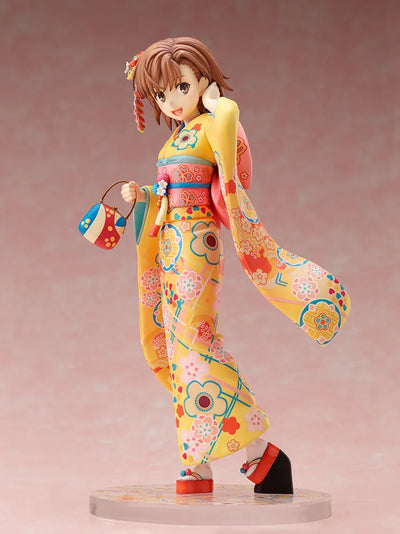To Aru Kagaku no Railgun T - Misaka Mikoto - F:Nex - 1/7 - Furisode - Bonus Face Plate (FuRyu) [Shop Exclusive]ㅤ – FuRyu – ActionFigure Brasil — detalhe do produto