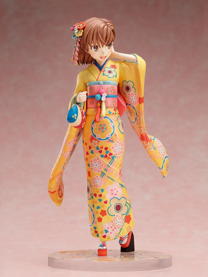 To Aru Kagaku no Railgun T - Misaka Mikoto - F:Nex - 1/7 - Furisode (FuRyu)ㅤ – FuRyu – ActionFigure Brasil