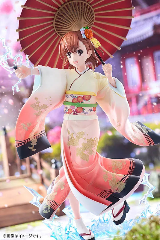 To Aru Kagaku no Railgun T - Misaka Mikoto - KDcolle - 1/7 - Furisode Kimono ver. (Kadokawa)ㅤ – Kadokawa – ActionFigure Brasil