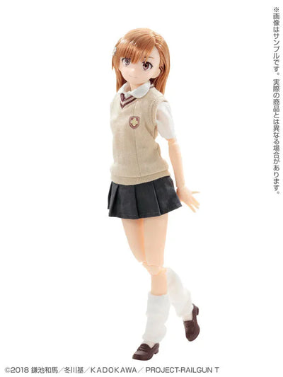 To Aru Kagaku no Railgun T - Misaka Mikoto - PureNeemo Characters No.134 - 1/6 (Azone)ㅤ – Azone International – ActionFigureBrasil — ângulo diferente