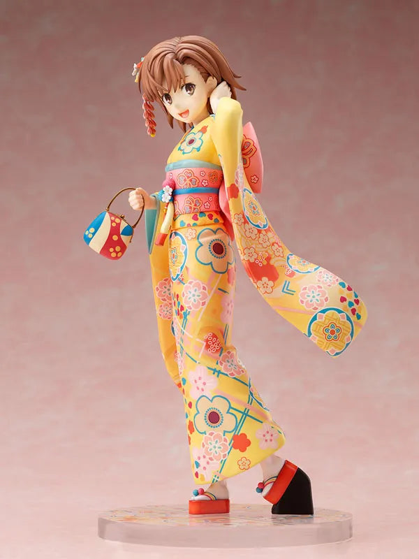 Toaru Kagaku no Railgun T -Mikoto Misaka- Furisode ver. 1/7ㅤ – FuRyu – ActionFigure Brasil