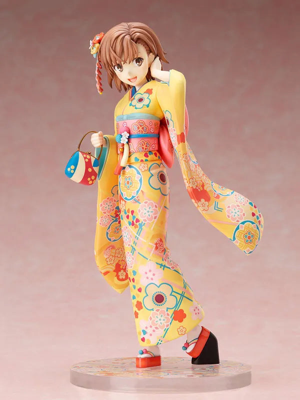Toaru Kagaku no Railgun T -Mikoto Misaka- Furisode ver. 1/7ㅤ – FuRyu – ActionFigure Brasil