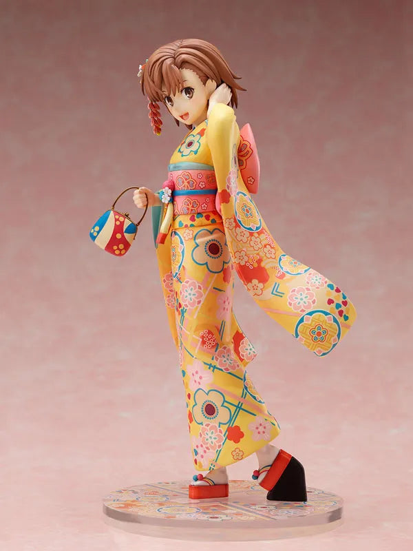 Toaru Kagaku no Railgun T -Mikoto Misaka- Furisode ver. 1/7ㅤ – FuRyu – ActionFigure Brasil