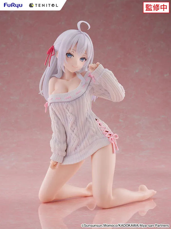 Tokidoki Bosotto Russia-go de Dereru Tonari no Alya-san - Alisa Mikhailovna Kujou - Big Noodle Stopper Figure - Noodle Stopper Figure - Tenitol - Knit Ver. (FuRyu)ㅤ – FuRyu – ActionFigureBrasil