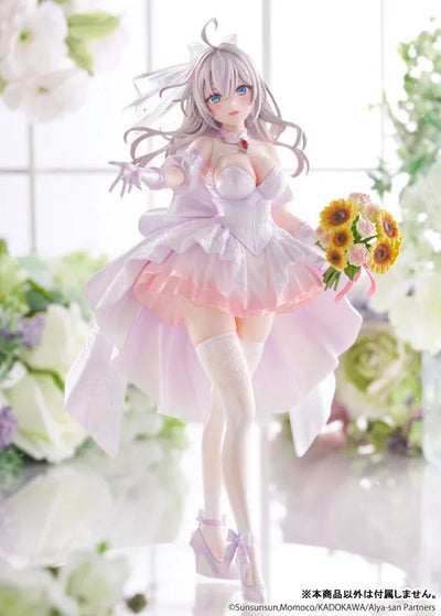 Tokidoki Bosotto Russia-go de Dereru Tonari no Alya-san - Alisa Mikhailovna Kujou - KDcolle - 1/7 - Wedding Dress ver. (Kadokawa) [Shop Exclusive]ㅤ – Kadokawa – ActionFigureBrasil — close