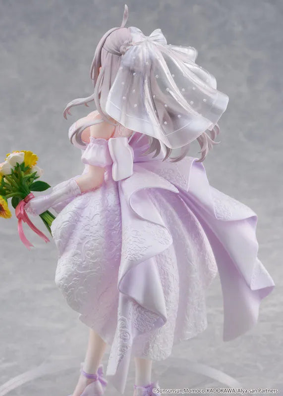 Tokidoki Bosotto Russia-go de Dereru Tonari no Alya-san - Alisa Mikhailovna Kujou - KDcolle - 1/7 - Wedding Dress ver. (Kadokawa) [Shop Exclusive]ㅤ – Kadokawa – ActionFigure Brasil