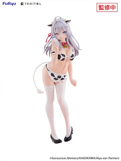 Tokidoki Bosotto Russia-go de Dereru Tonari no Alya-san - Alisa Mikhailovna Kujou - Tenitol - Tenitol Tall - Cow ver. (FuRyu)ㅤ – FuRyu – ActionFigure Brasil