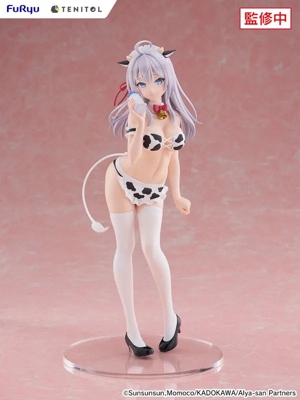 Tokidoki Bosotto Russia-go de Dereru Tonari no Alya-san - Alisa Mikhailovna Kujou - Tenitol - Tenitol Tall - Cow ver. (FuRyu)ㅤ – FuRyu – ActionFigureBrasil