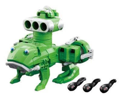 Tokumei Sentai Go-Busters - FS-0O Frog - Buster Machine - DX (Bandai)ㅤ – Bandai – ActionFigureBrasil — detalhe do produto