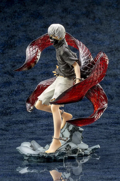 Tokyo Ghoul - Kaneki Ken - ARTFX J - 1/8 - Awakened ver., Repaint ver. - 2024 Re-release (Kotobukiya)ㅤ – Kotobukiya – ActionFigureBrasil — ambientada