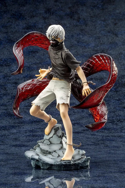 Tokyo Ghoul - Kaneki Ken - ARTFX J - 1/8 - Awakened ver., Repaint ver. - 2024 Re-release (Kotobukiya)ㅤ – Kotobukiya – ActionFigure Brasil — iluminação de estúdio